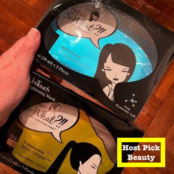 Spa Treatments -Hydrating & Brightening Face Masks (2 packs / 10 masks total) - Picture 1 of 13